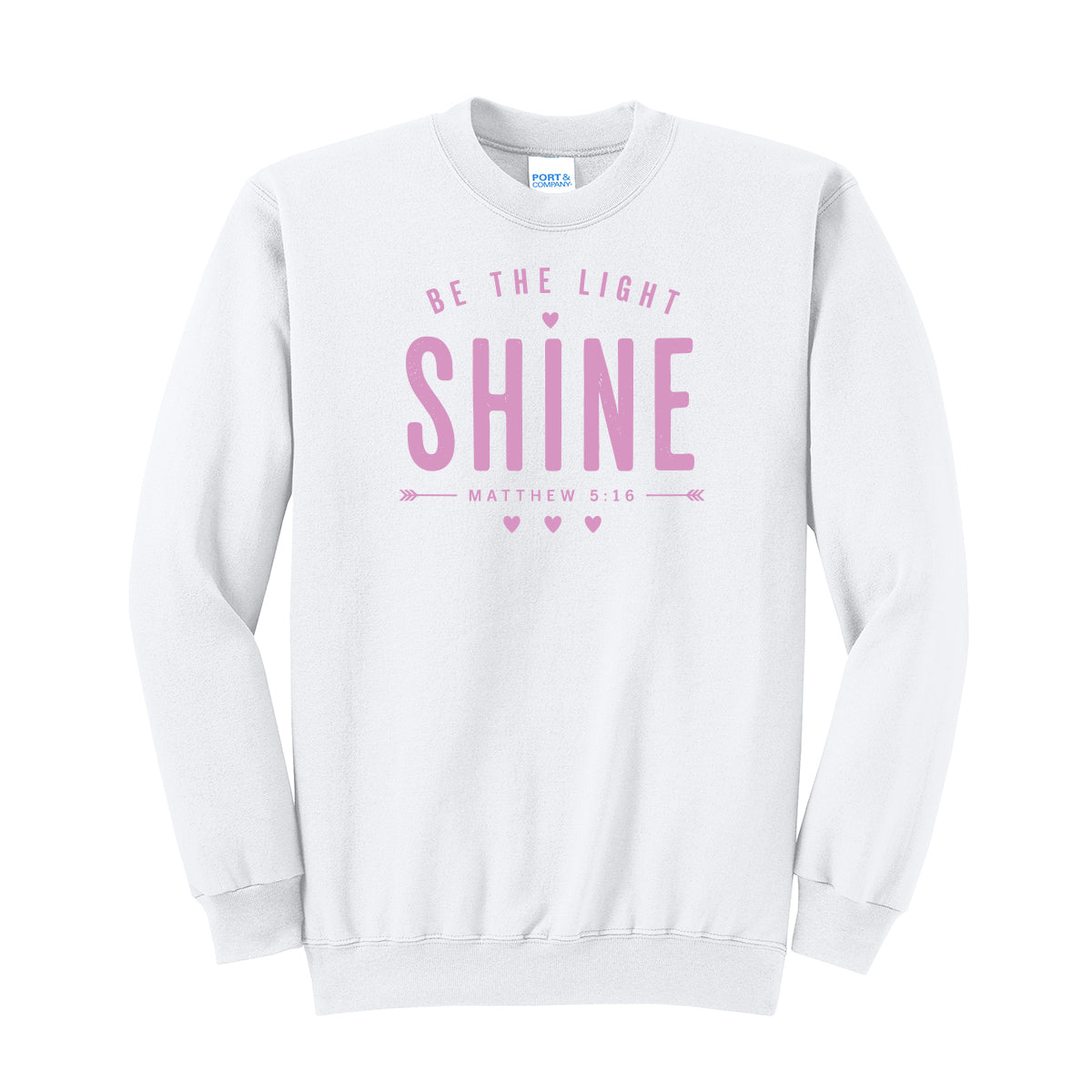 Be The Light Unisex Crewneck Sweatshirt