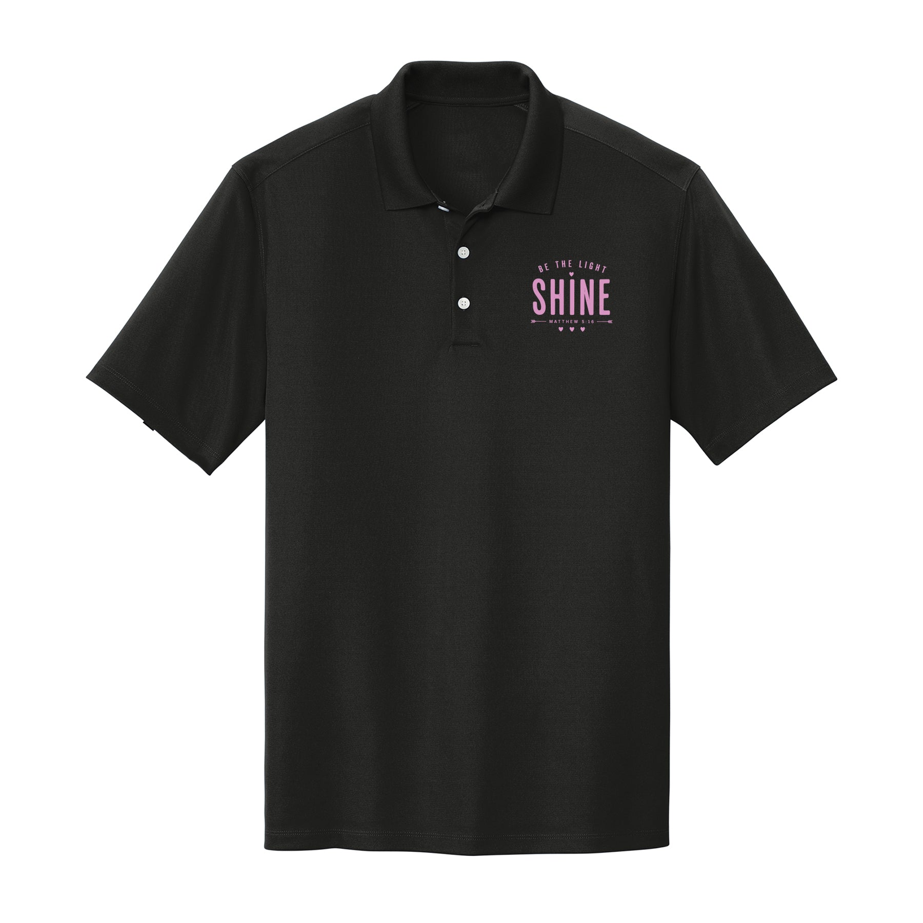 Be The Light Performance Polo (Mens and Womens)