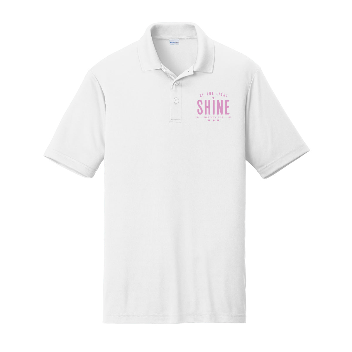 Be The Light Performance Polo (Mens and Womens)