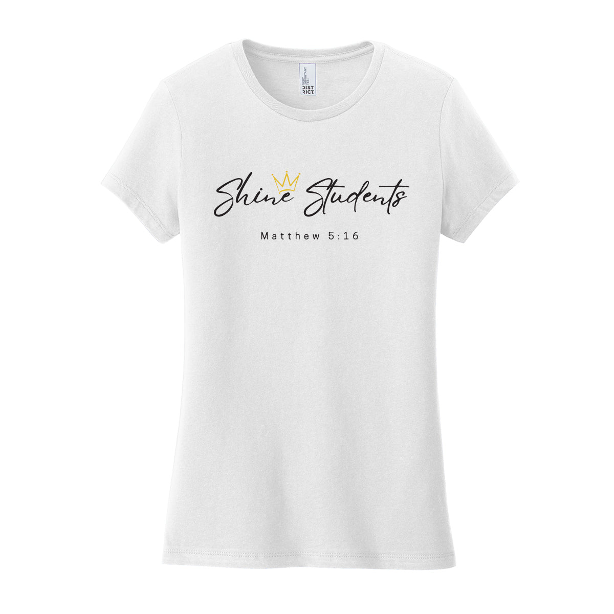 Shine Students Women's Fitted Tee