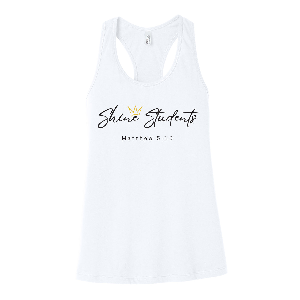 Shine Students Racerback Tank