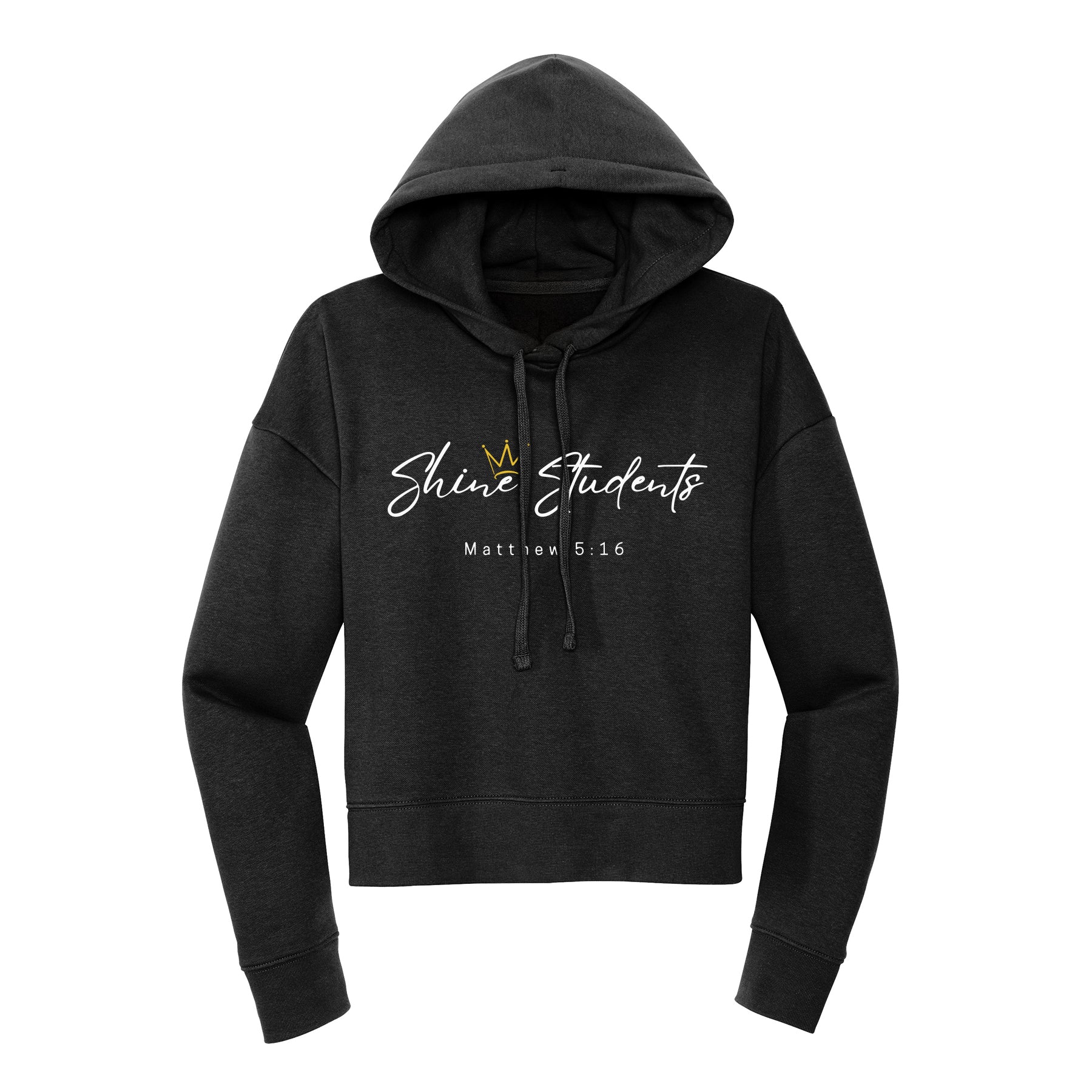 Shine Students Cropped Hoodie