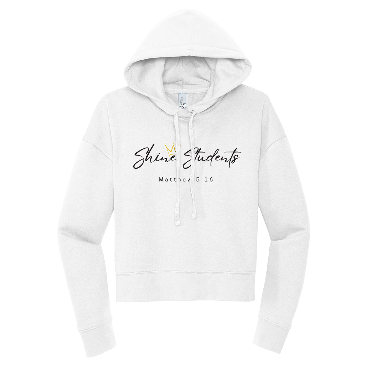 Shine Students Cropped Hoodie