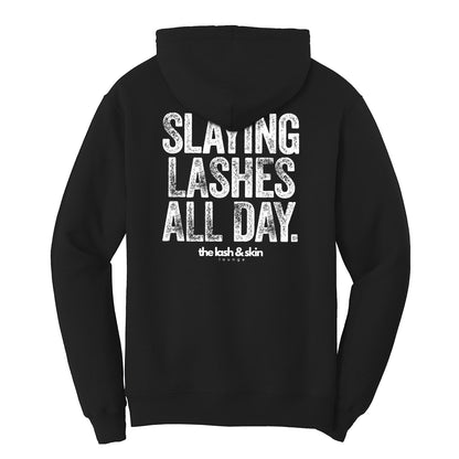 Slaying Lashes All Day Hoodie