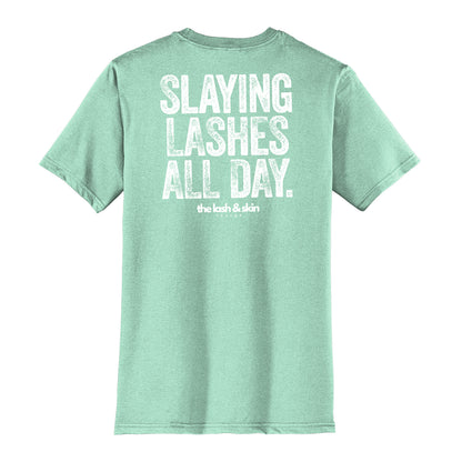 Slaying Lashes All Day Unisex Tee