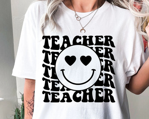 Smiley Teacher Unisex Tee