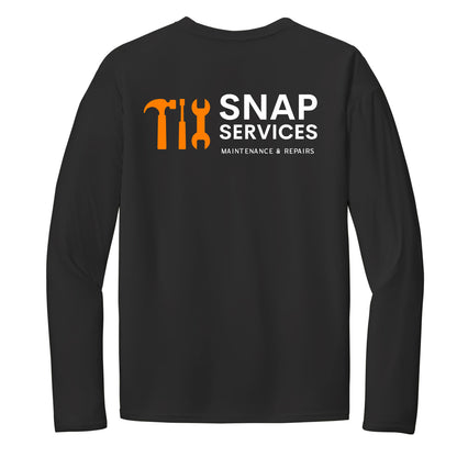 Snap Services Long Sleeve Tee