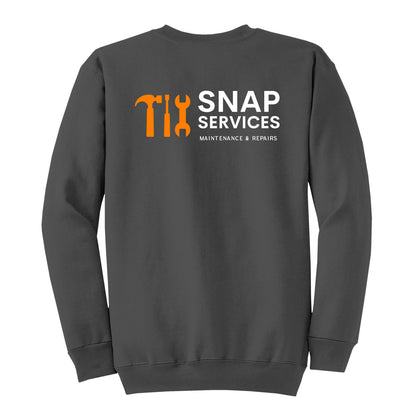 Snap Services Crewneck Sweatshirt