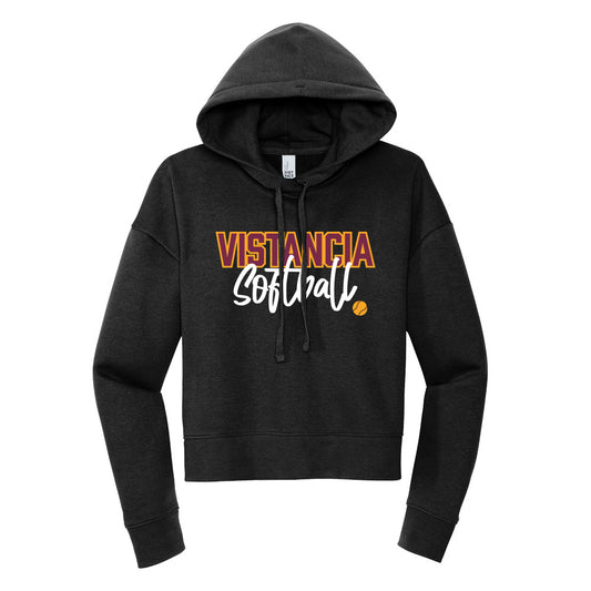 Vistancia Softball Cropped Hoodie