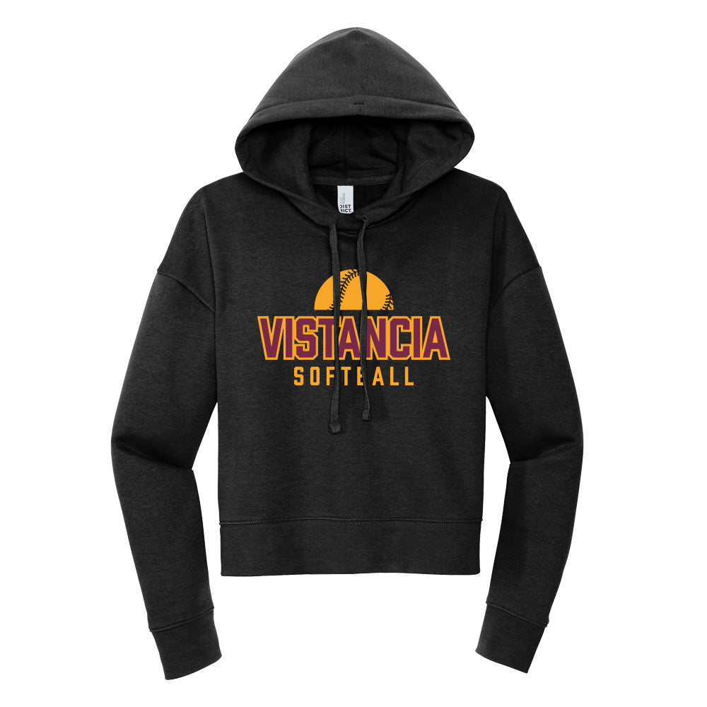 Vistancia Elementary Softball Cropped Hoodie