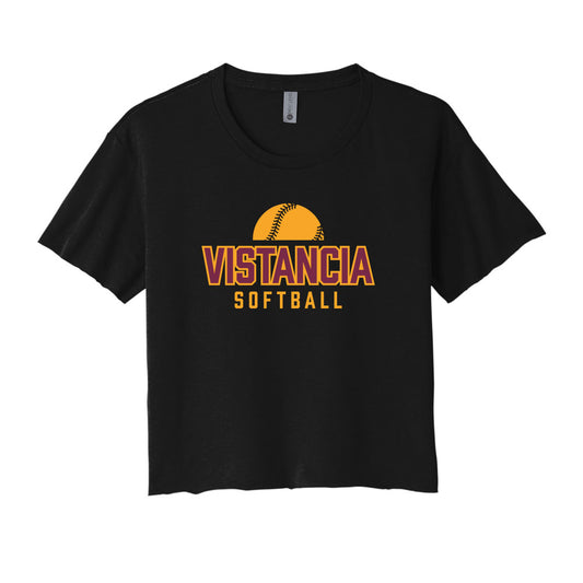 Vistancia Elementary Softball Cropped Tee