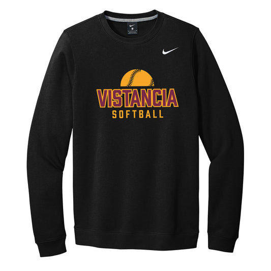 Vistancia Elementary Softball Nike Crewneck Sweatshirt