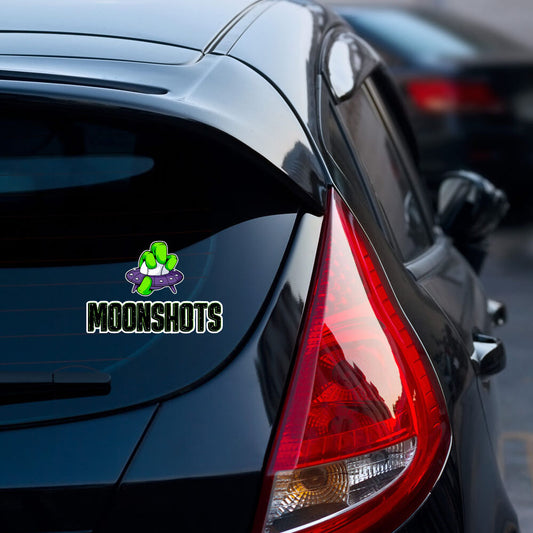 Moonshots Spaceship Sticker