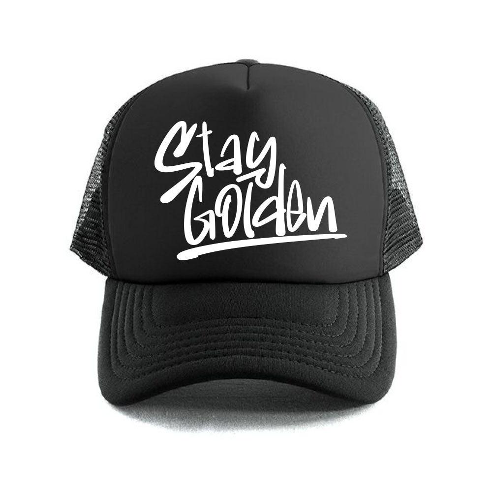 Stay Golden Trucker Hat