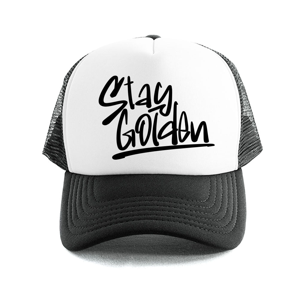 Stay Golden Trucker Hat