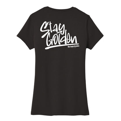 Stay Golden Women's Fit Tee