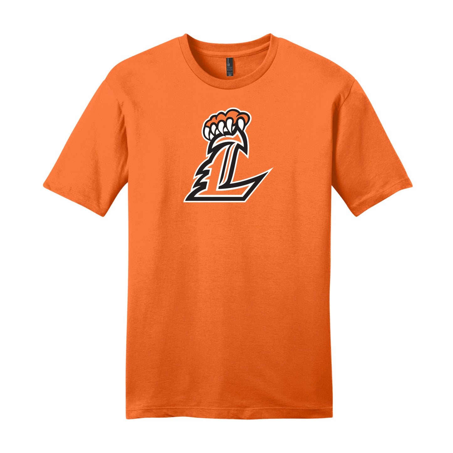 Orange L Unisex Crewneck Tee