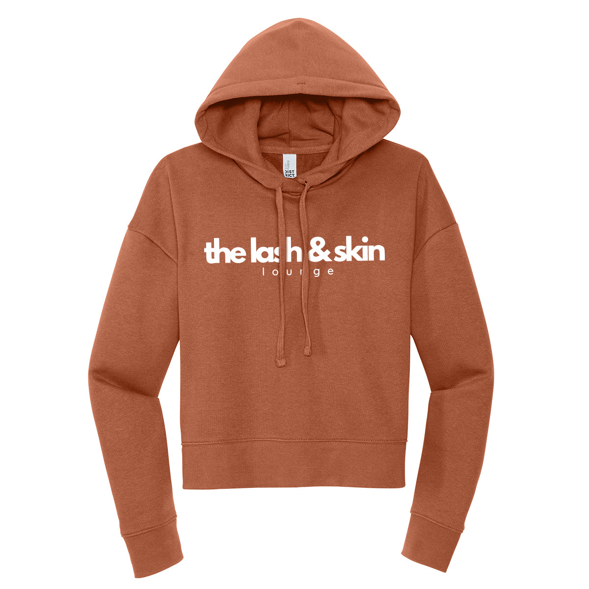 The Lash And Skin Lounge Cropped Hoodie