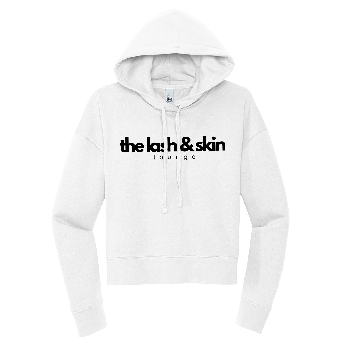 The Lash And Skin Lounge Cropped Hoodie