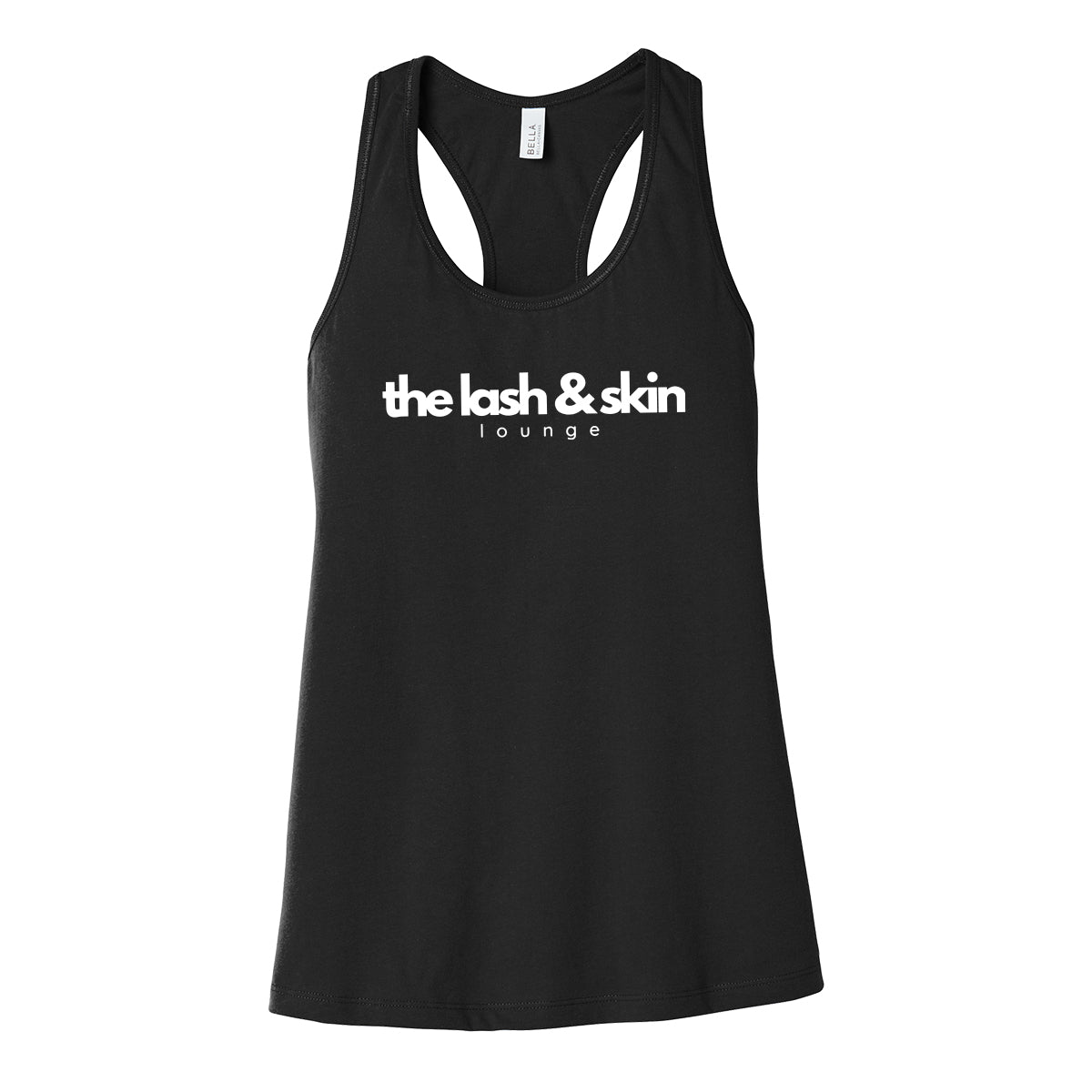 The Lash And Skin Lounge Racerback Tank