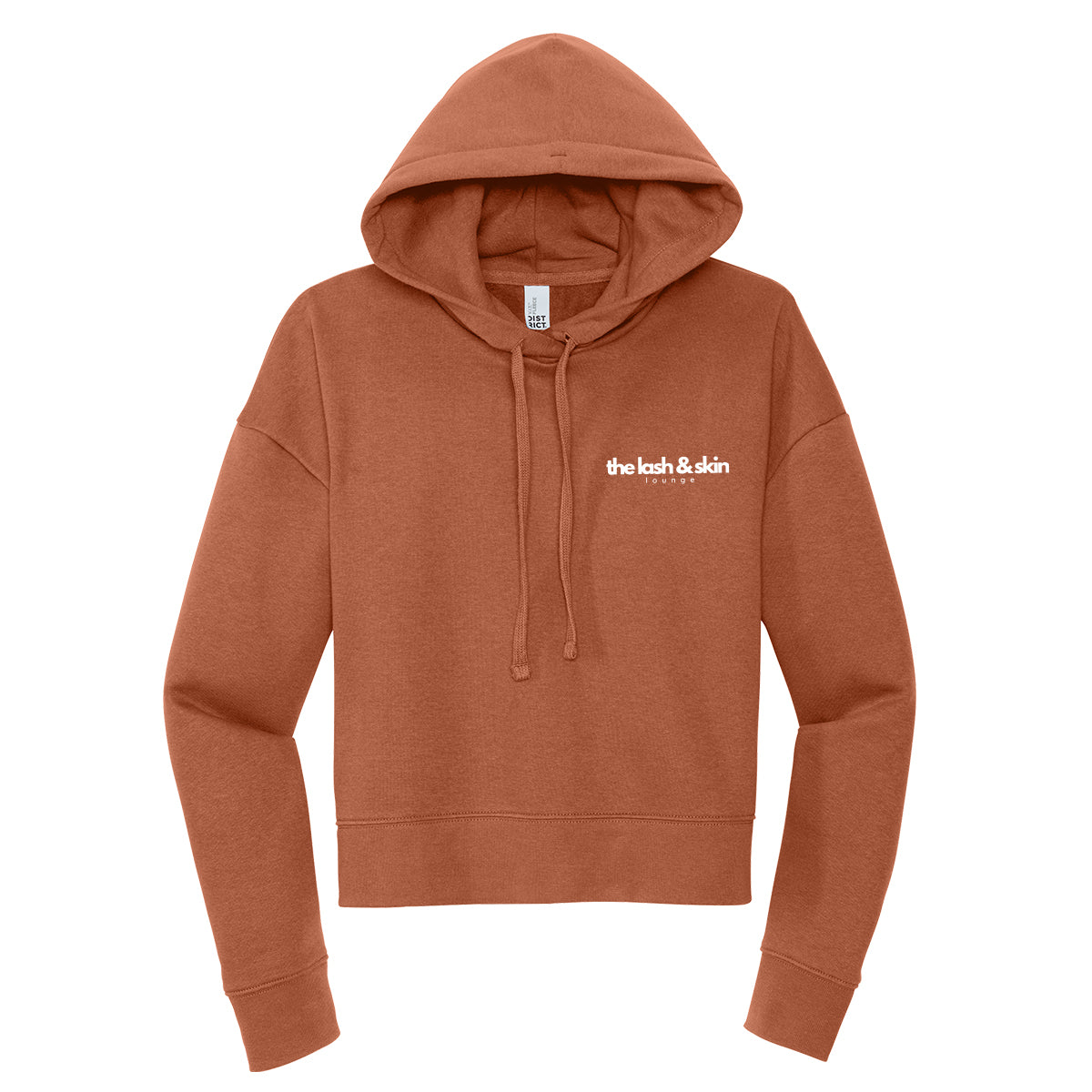 Spray Tan Artist Cropped Hoodie