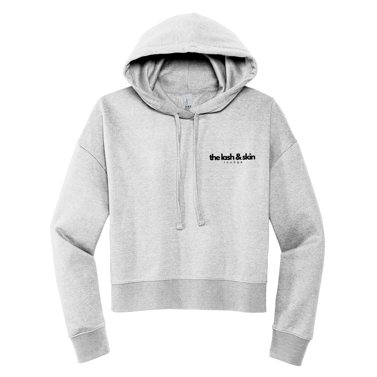 Slaying Lashes All Day Cropped Hoodie