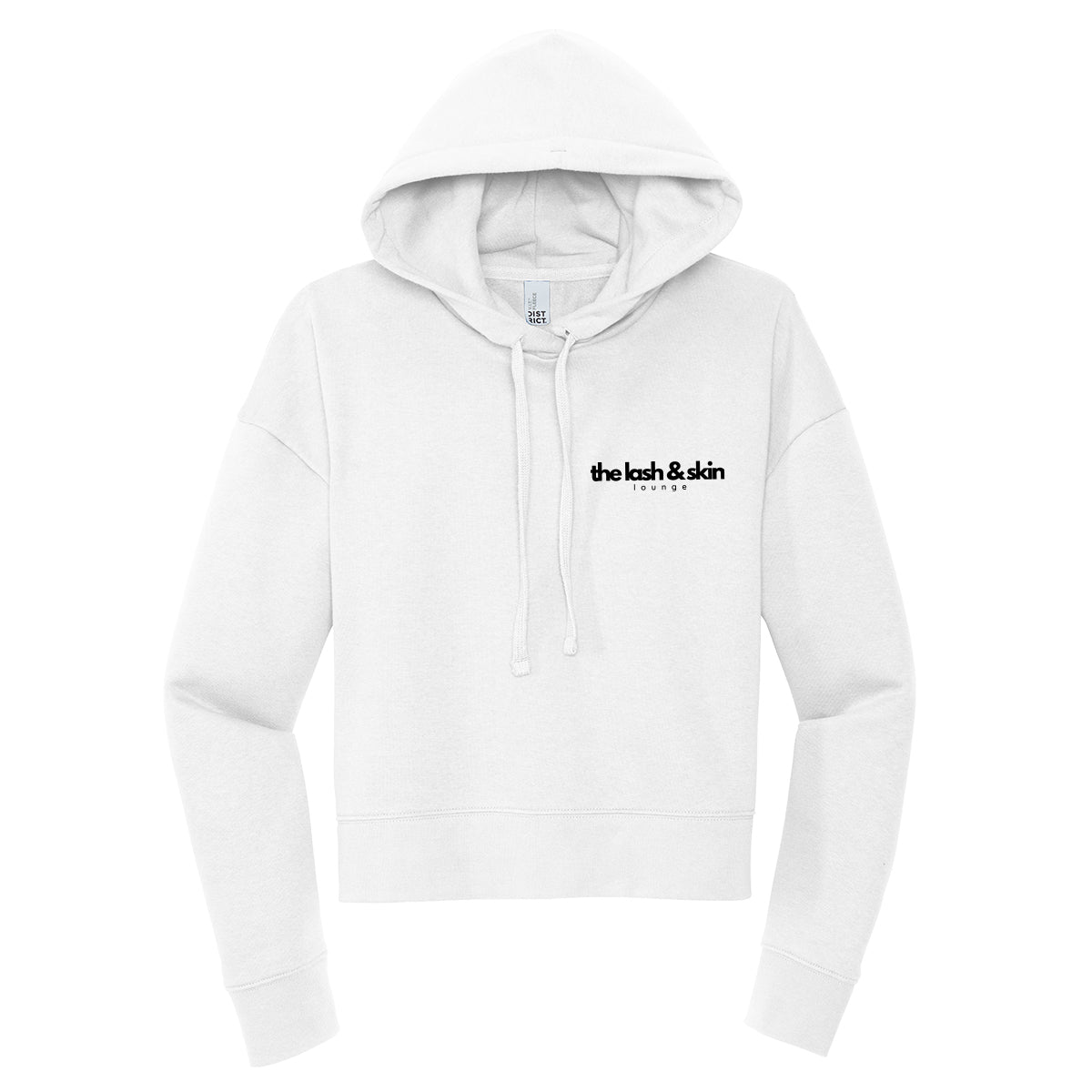 Slaying Lashes All Day Cropped Hoodie