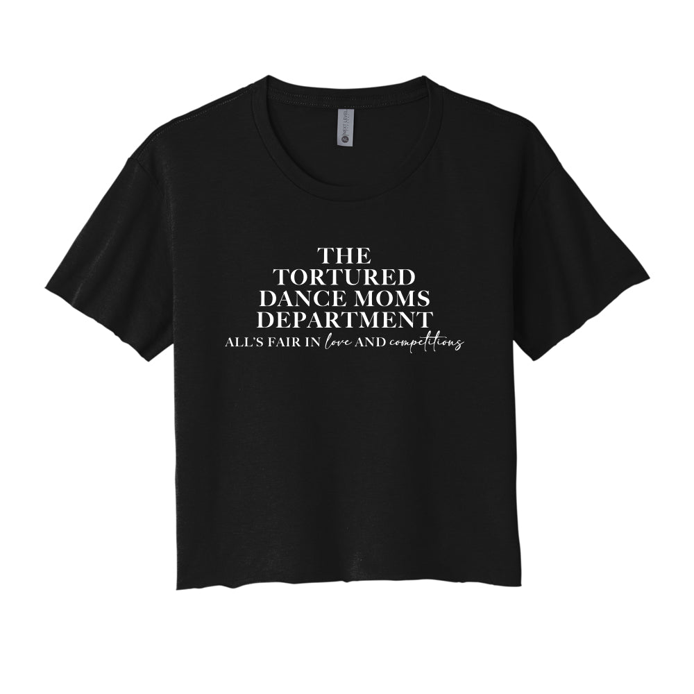 Tortured Dance Moms Cropped Tee