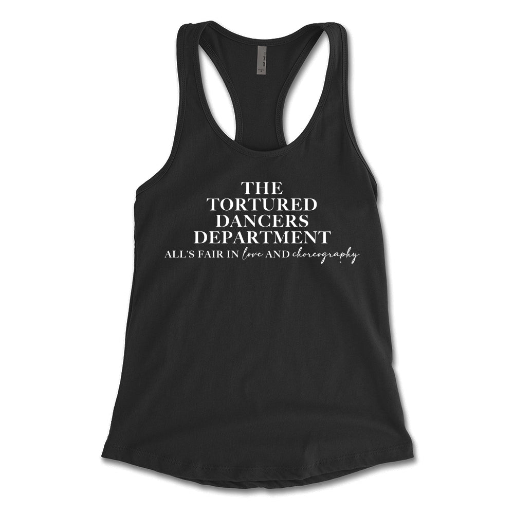Tortured Dancers Racerback Tank