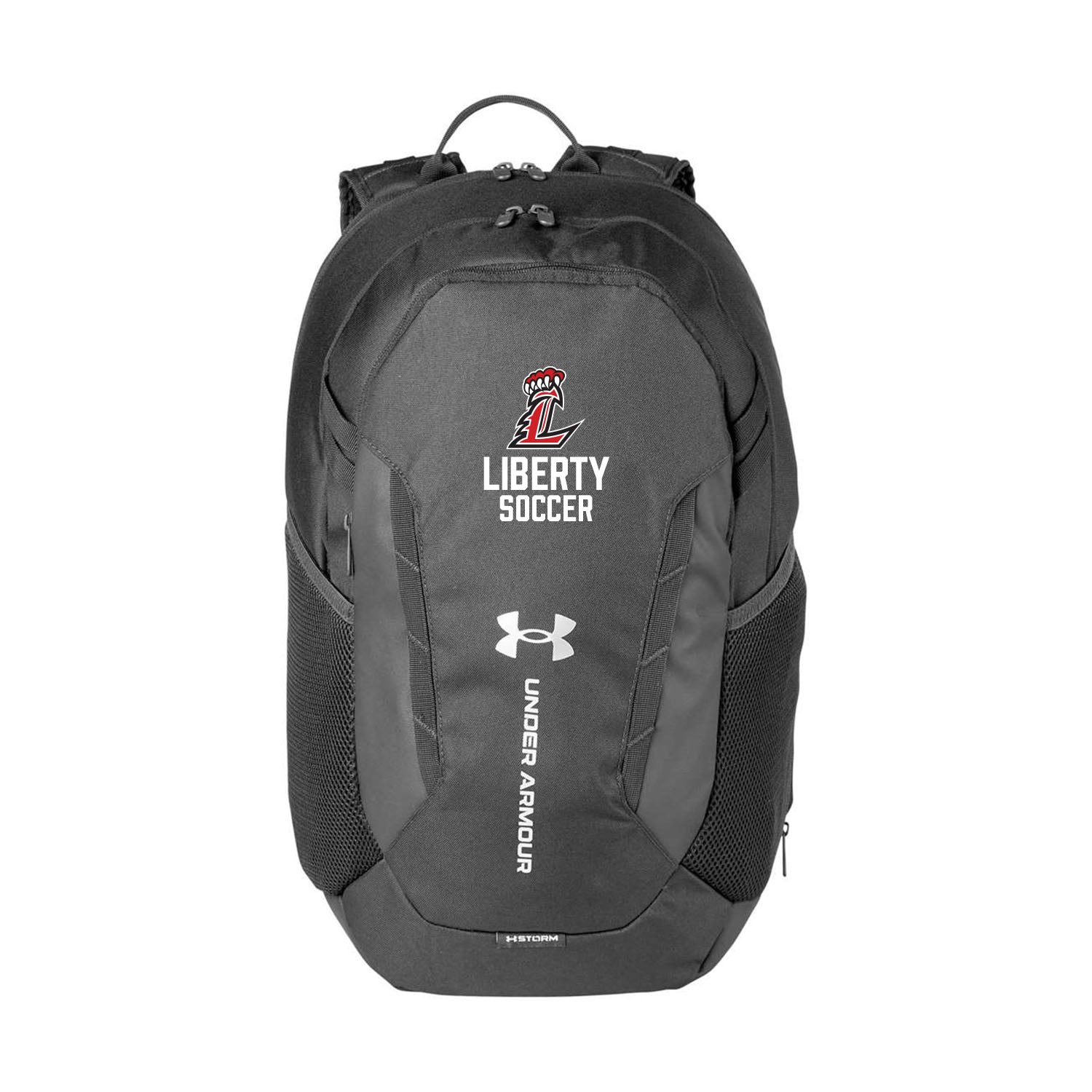 Liberty Soccer Under Armour Hustle 5.0 Team Laptop Backpack
