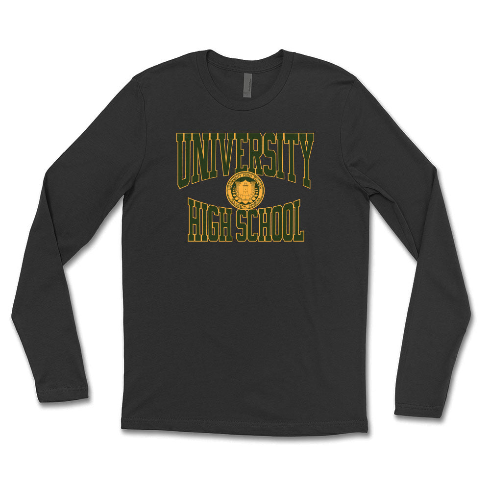 University High School A+ Long Sleeve Tee (Double Sided)