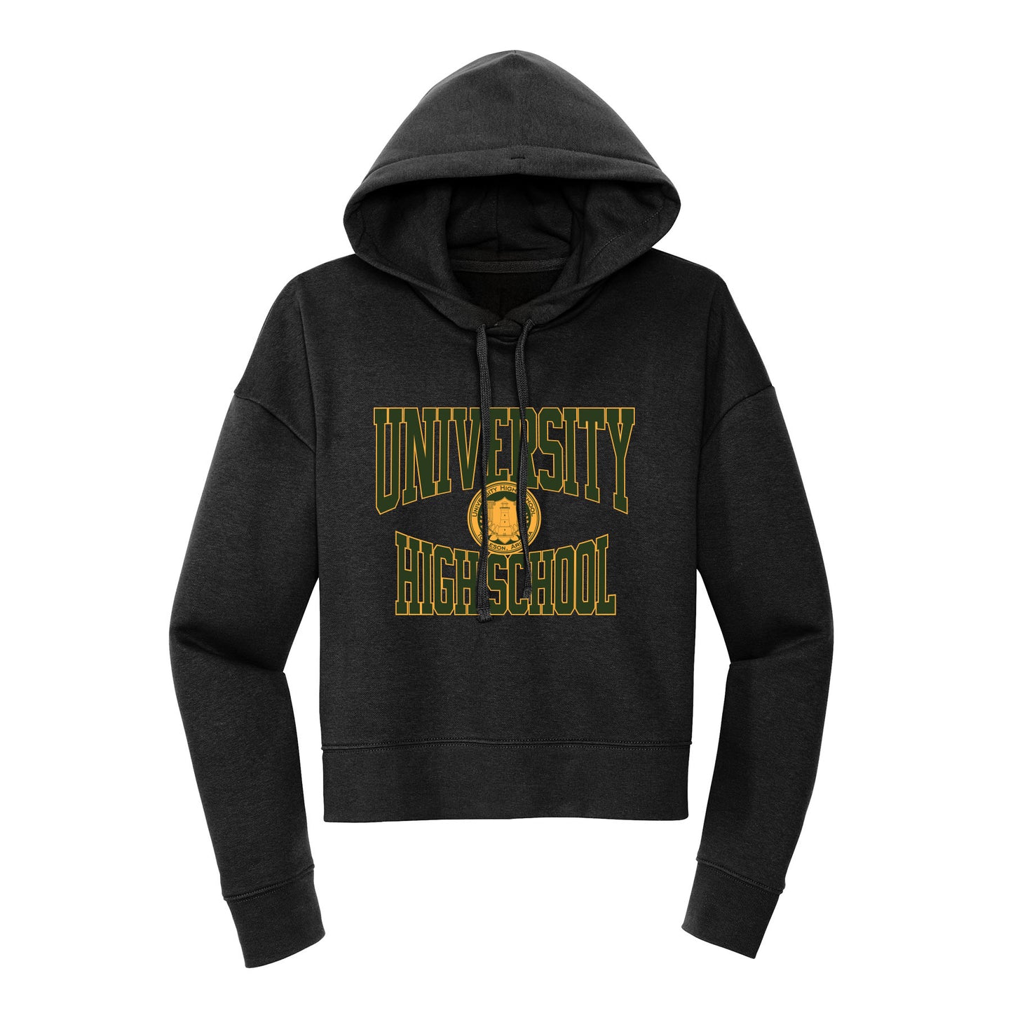 University High School Cropped Hoodie