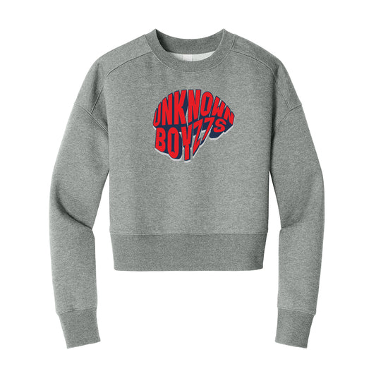 Unknown Boys Cropped Crewneck Sweatshirt
