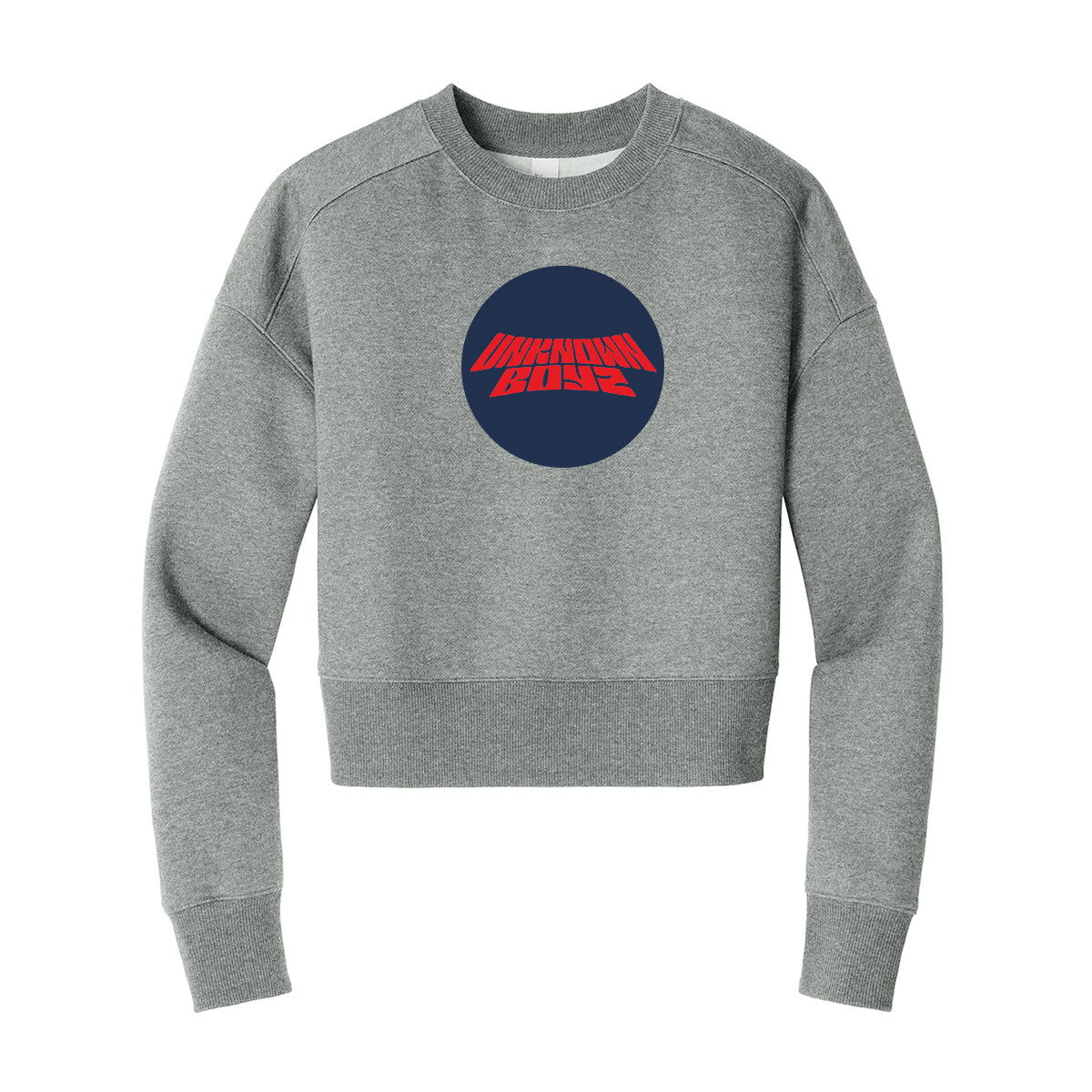 Unknown Boys Seal Cropped Crewneck Sweatshirt