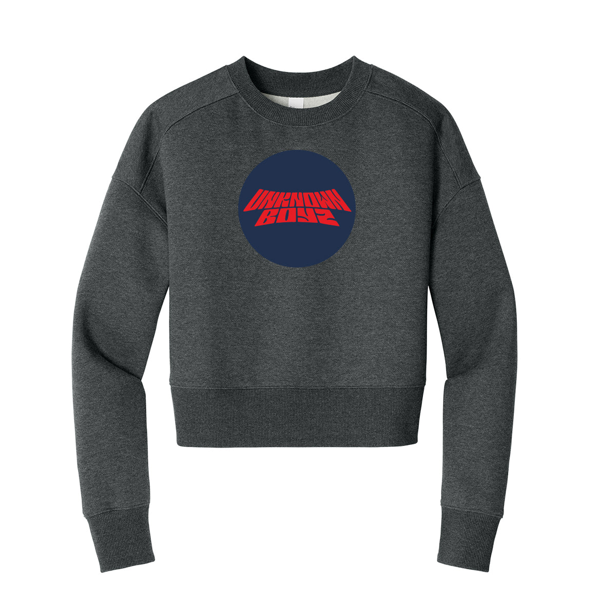 Unknown Boys Seal Cropped Crewneck Sweatshirt