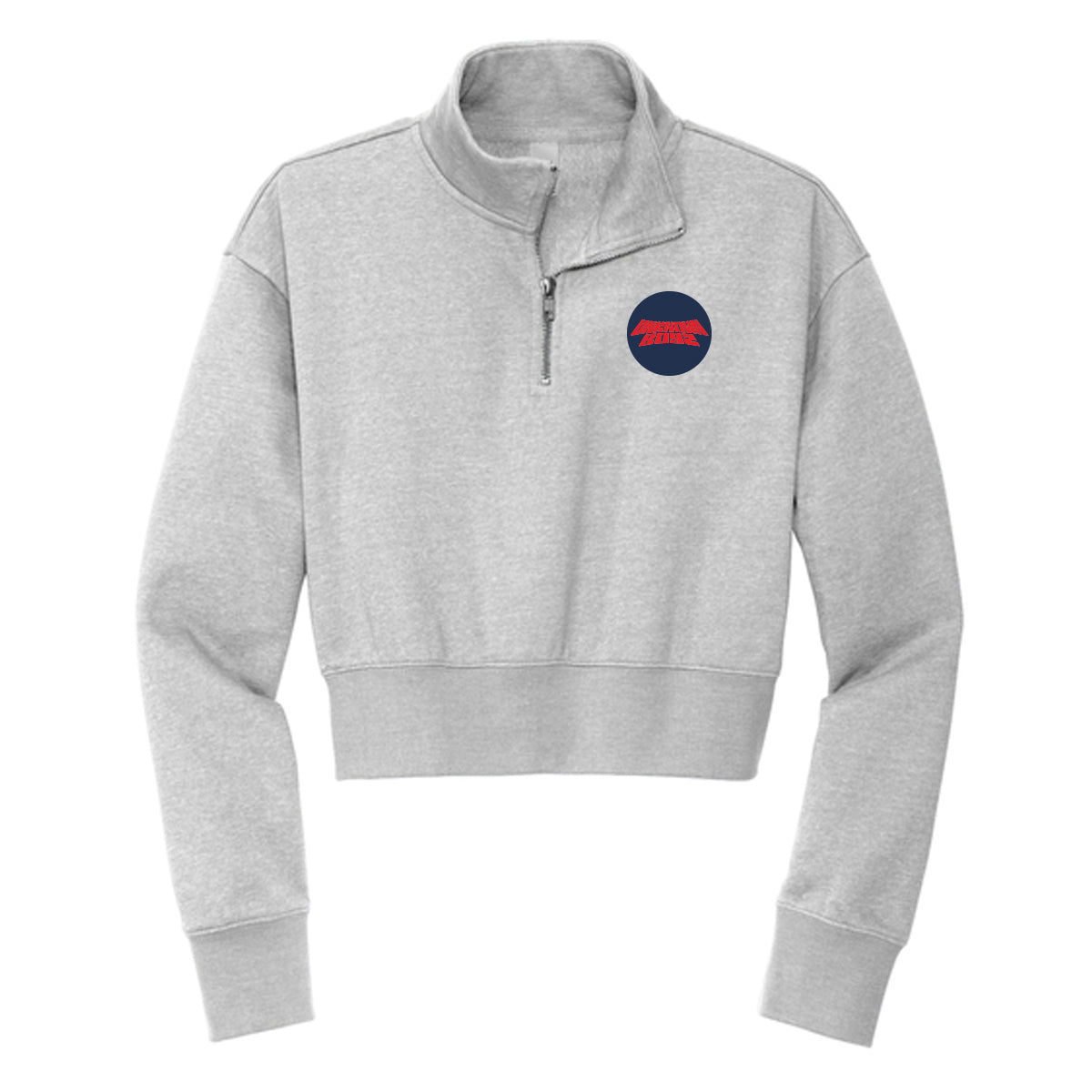 Unknown Boys Seal Cropped 1/4 Zip Fleece