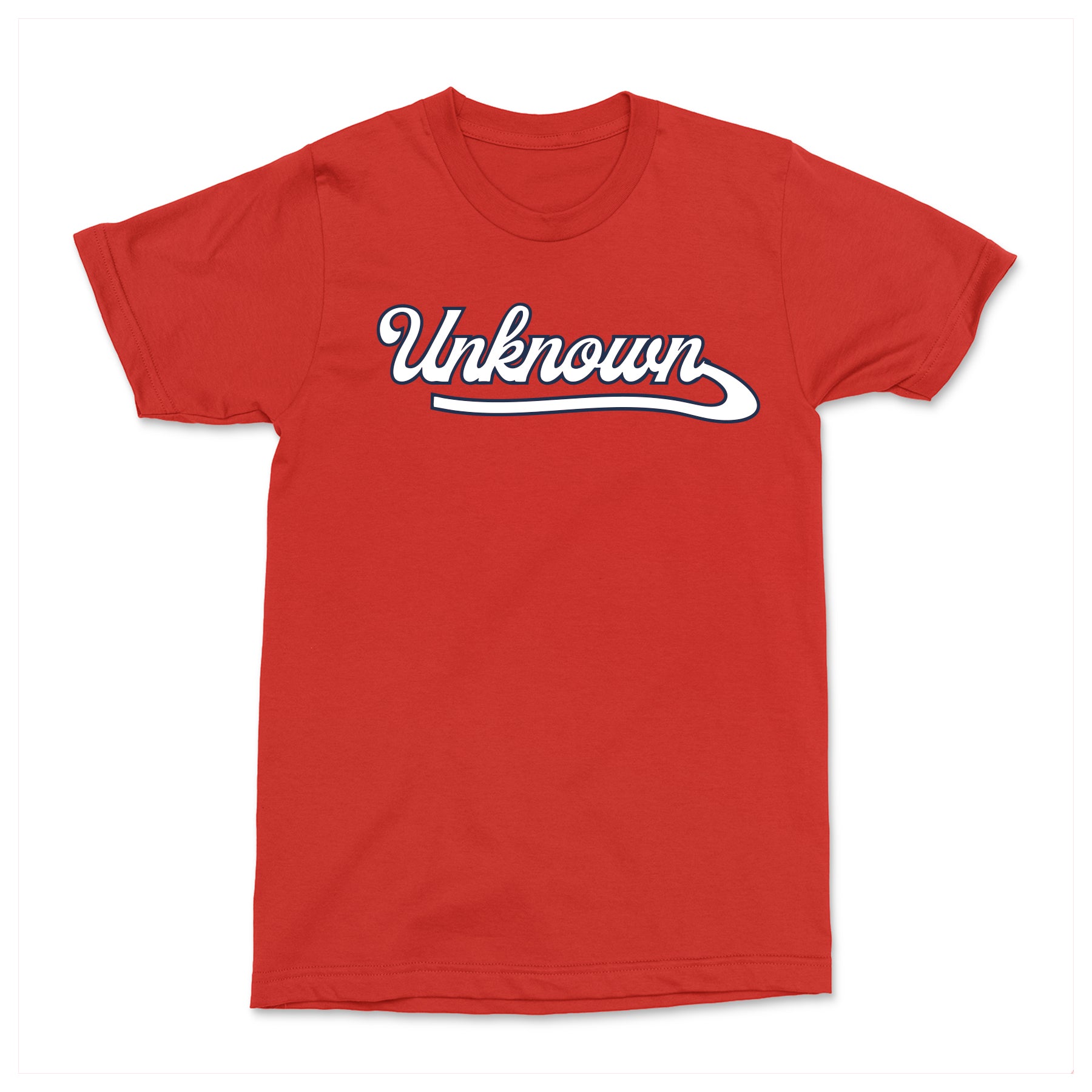 Unknown Boys Script Unisex Tee