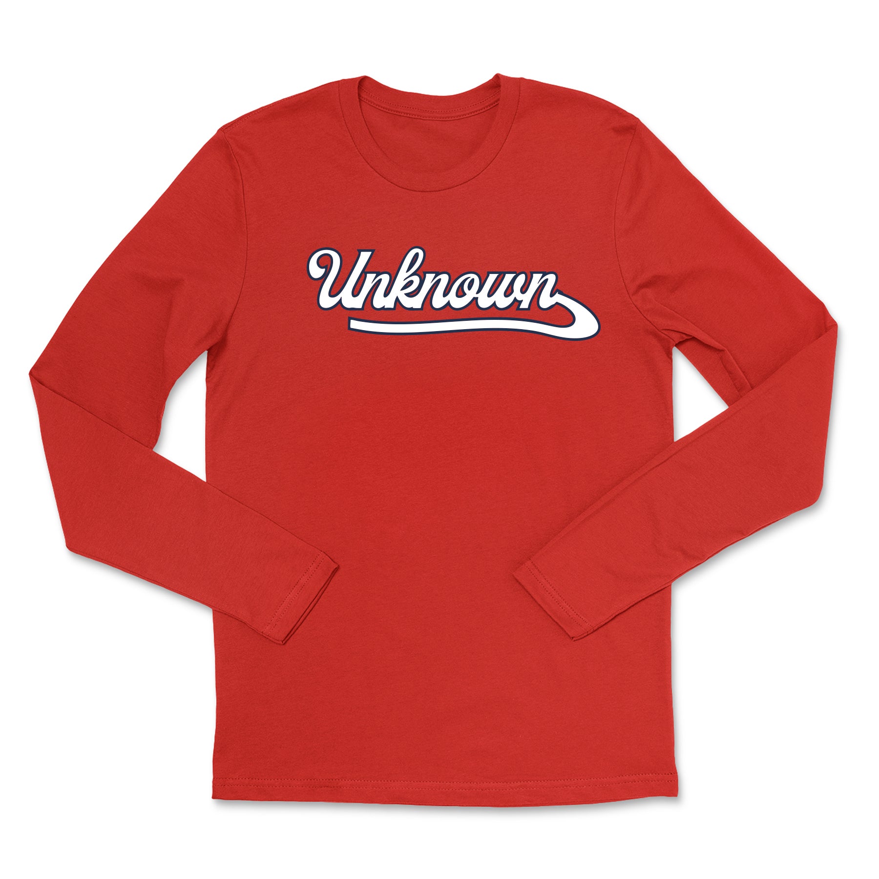 Unknown Boys Script Long Sleeve Tee