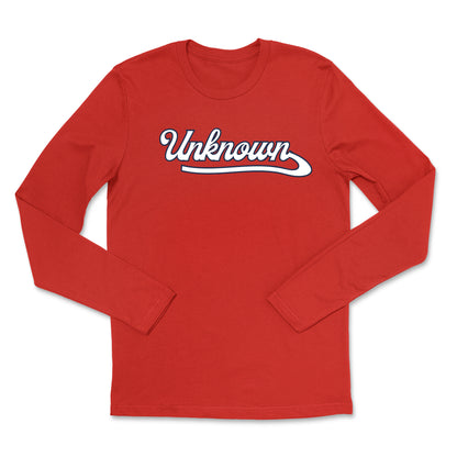 Unknown Boys Script Long Sleeve Tee