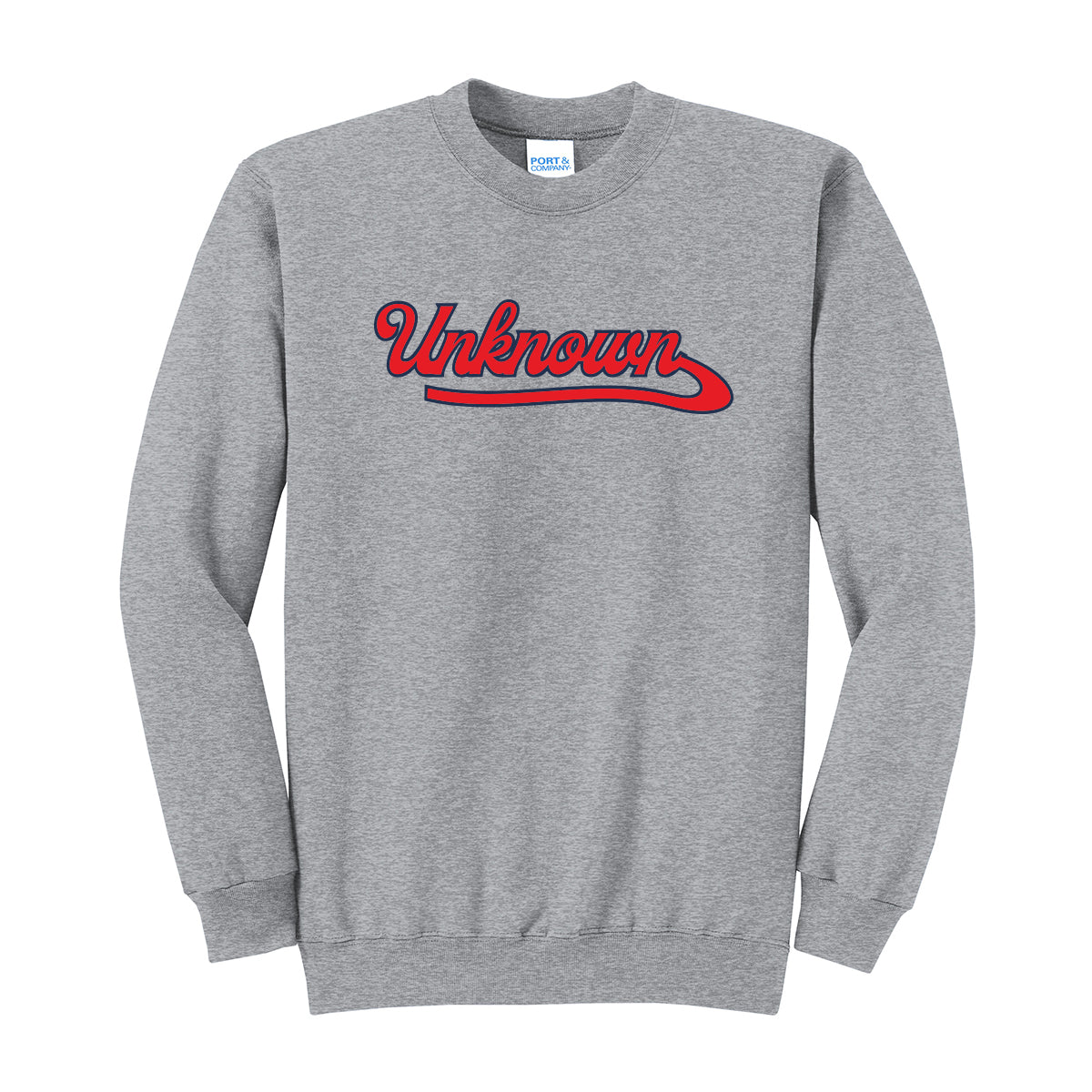 Unknown Boys Script Crewneck Sweatshirt