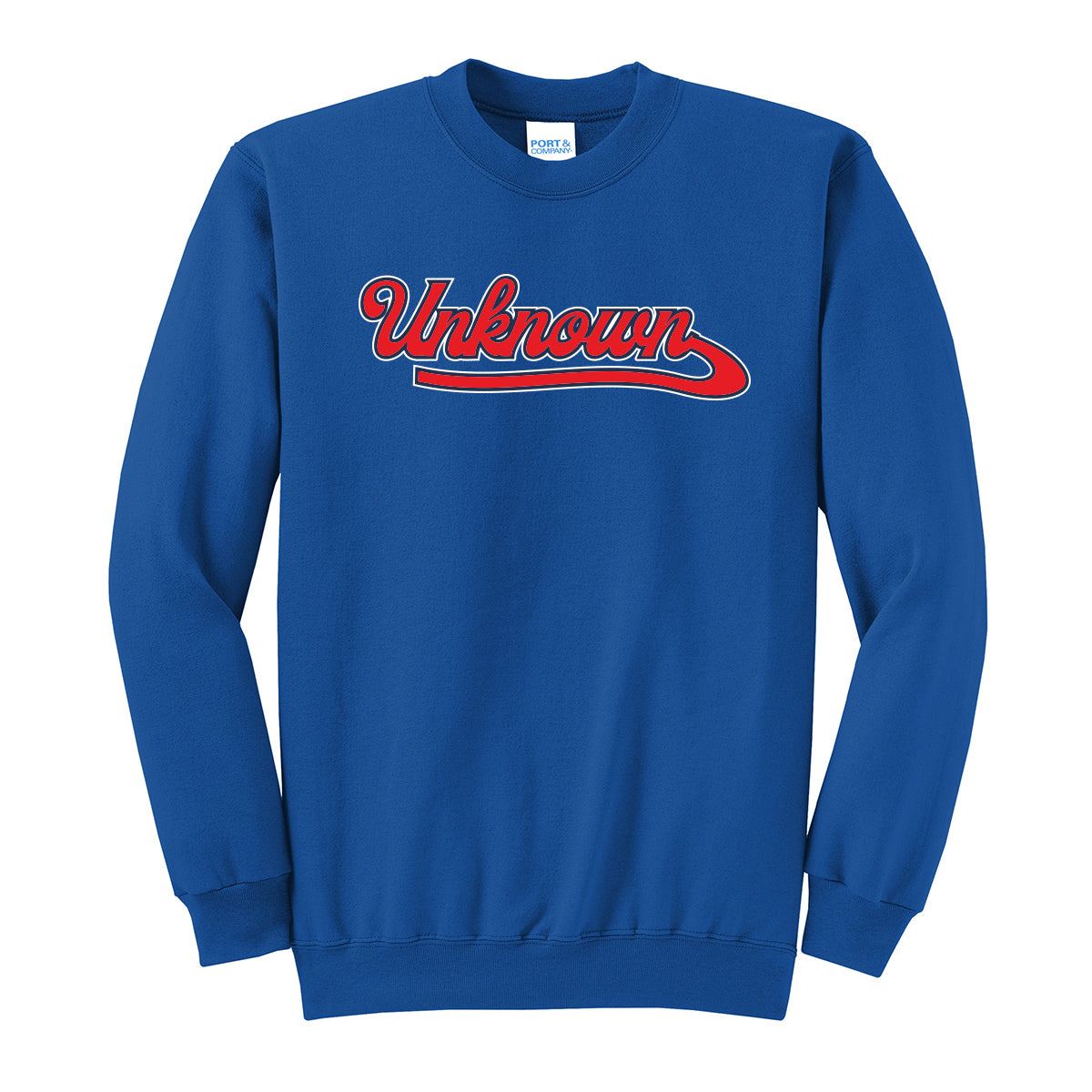 Unknown Boys Script Crewneck Sweatshirt