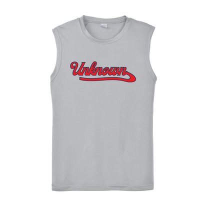 Unknown Boys Script Performance Sleeveless Tank