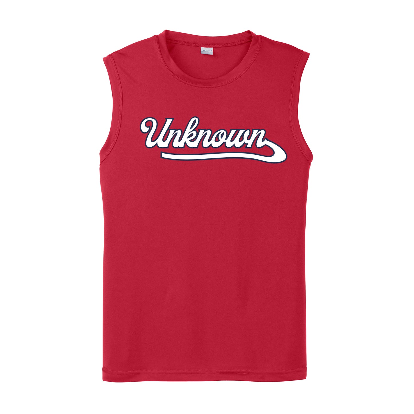 Unknown Boys Script Performance Sleeveless Tank