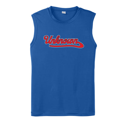 Unknown Boys Script Performance Sleeveless Tank