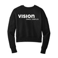 Vision Dance Cropped Crewneck Sweatshirt