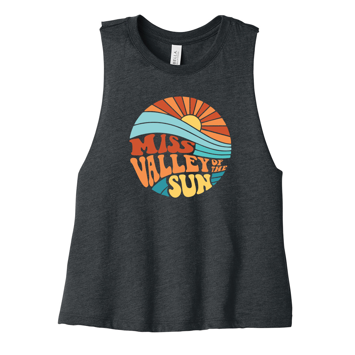 MVOTS Cropped Racerback Tank