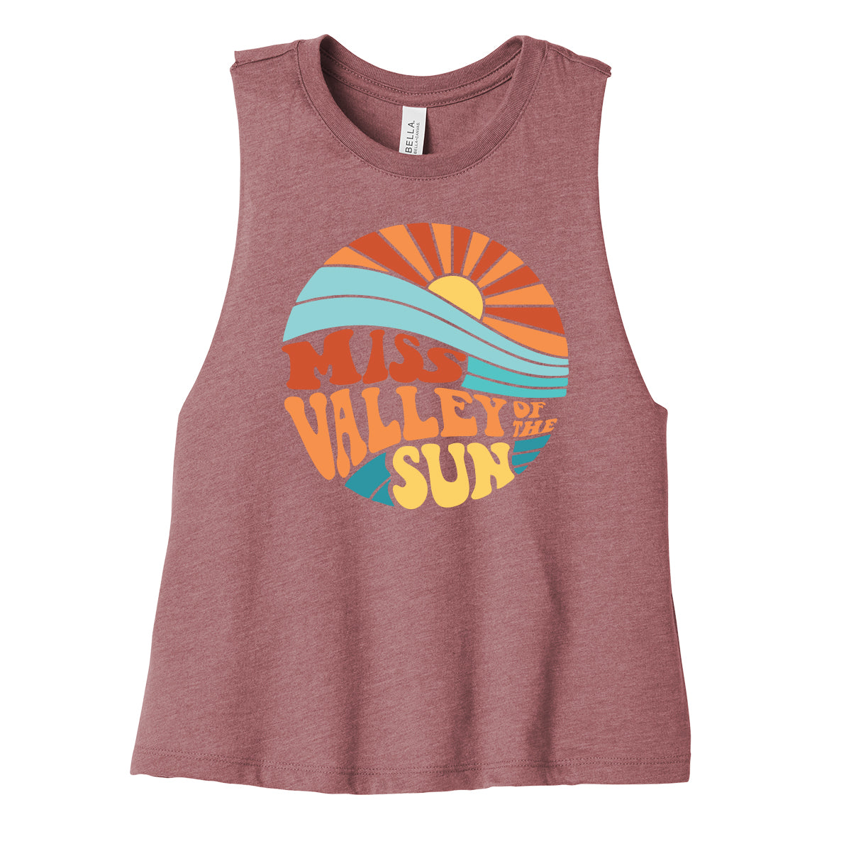 MVOTS Cropped Racerback Tank