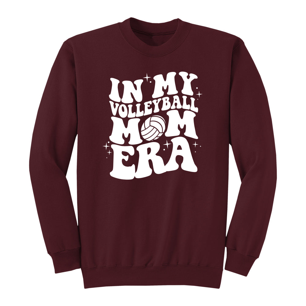 In My Volleyball Mom Era Crewneck Sweatshirt
