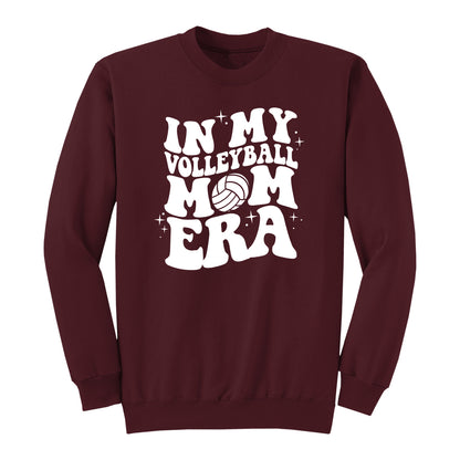 In My Volleyball Mom Era Crewneck Sweatshirt