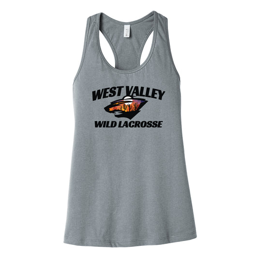 West Valley Wild Lacrosse Women's Racerback Tank